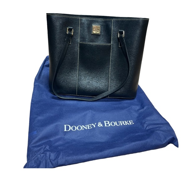 Dooney & Bourke Bags Dooney Bourke Pebble Grain Black Leather